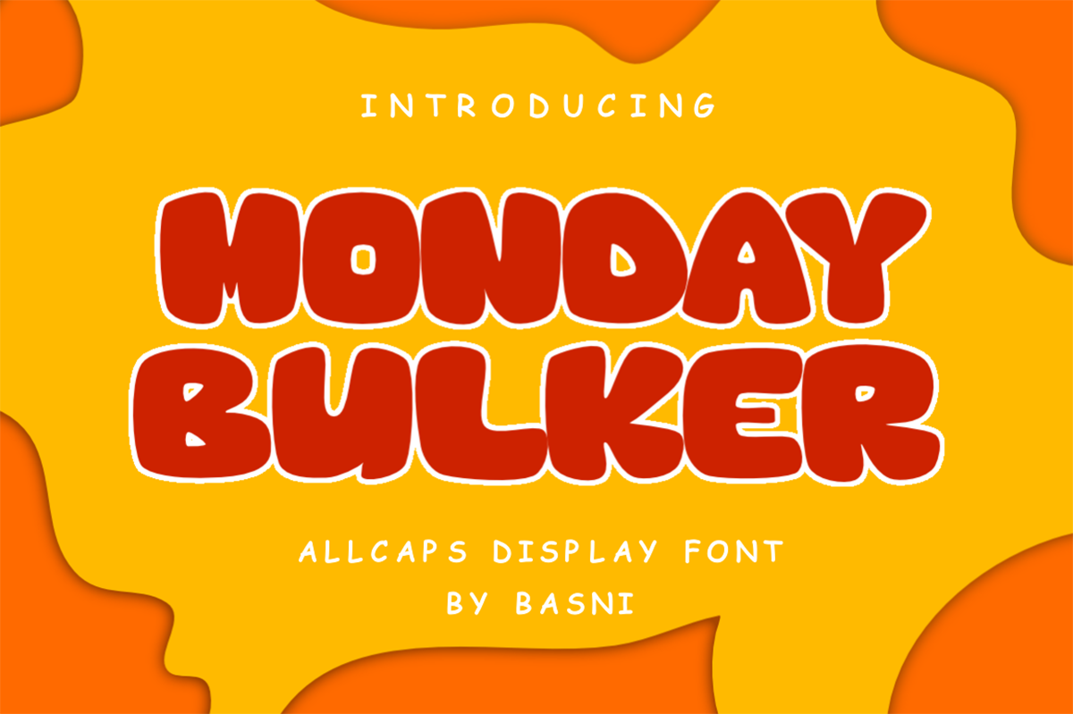 Monday Bulker Free Font