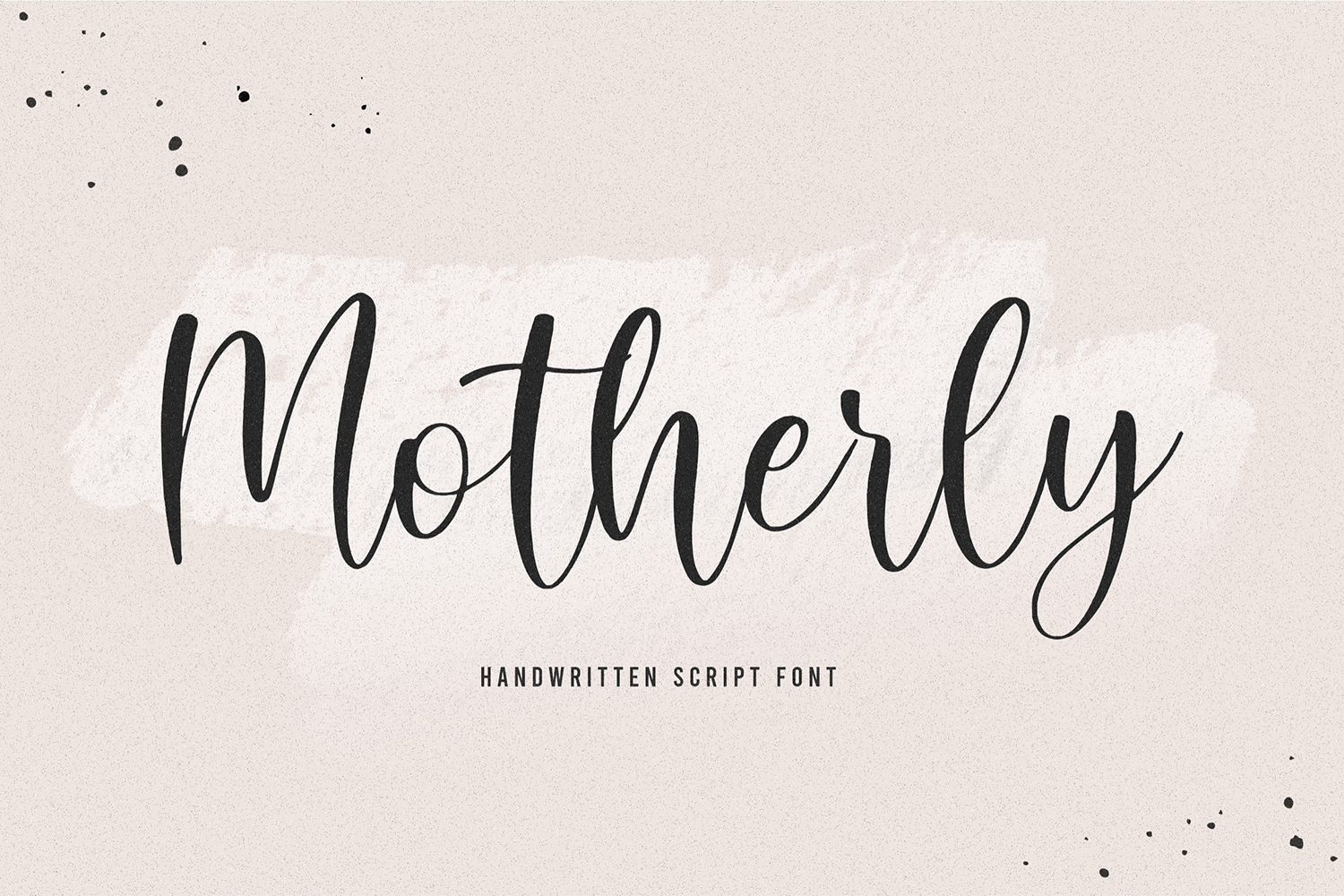 Motherly Free Font