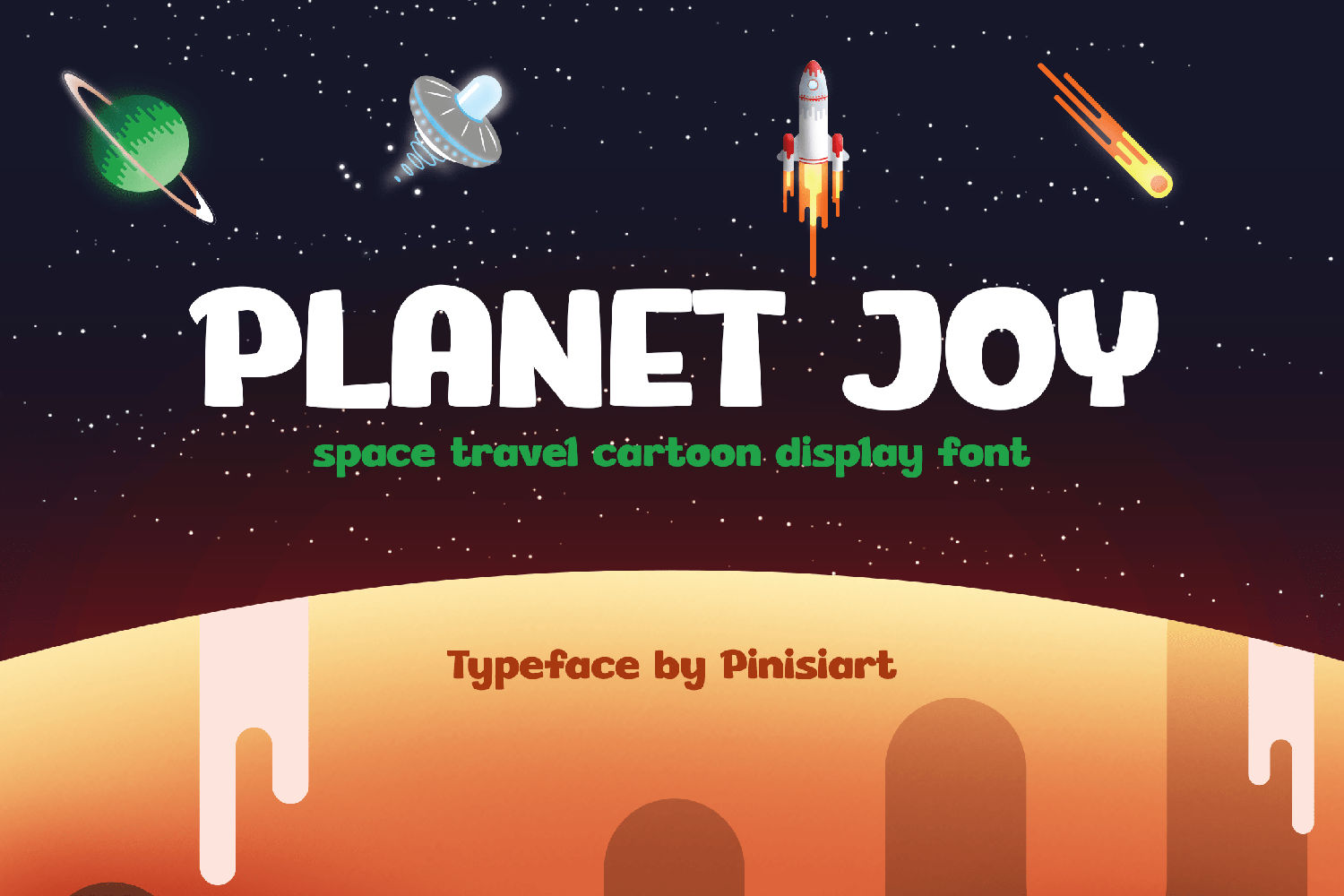 Planet Joy Free Font