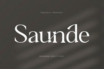 Saunde Free Font