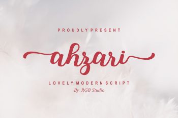 Ahzari Free Font