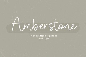 Amberstone Free Font