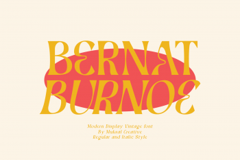 Bernat Burnoe Free Font