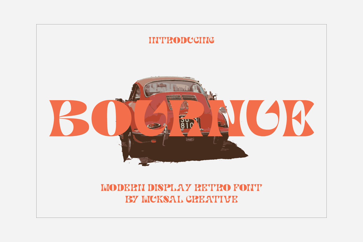 Bournue Free Font