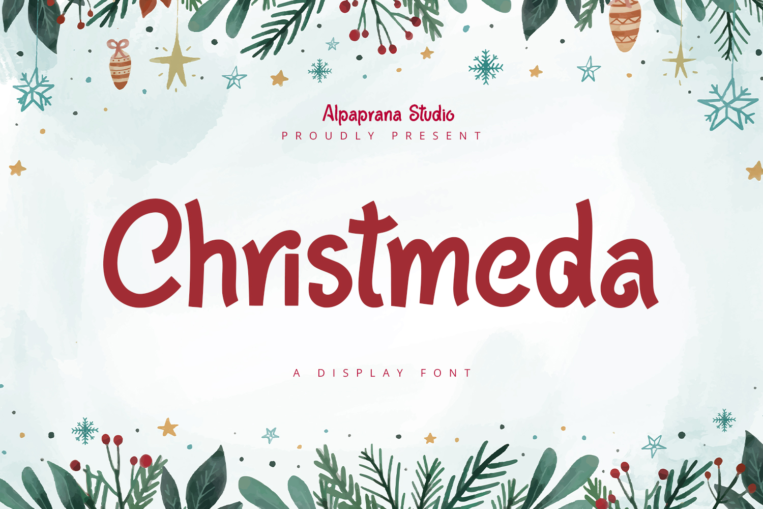 Christmeda Free Font