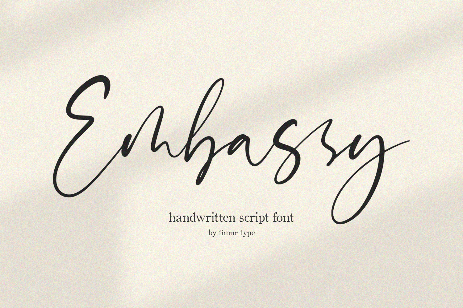 Embassy Free Font