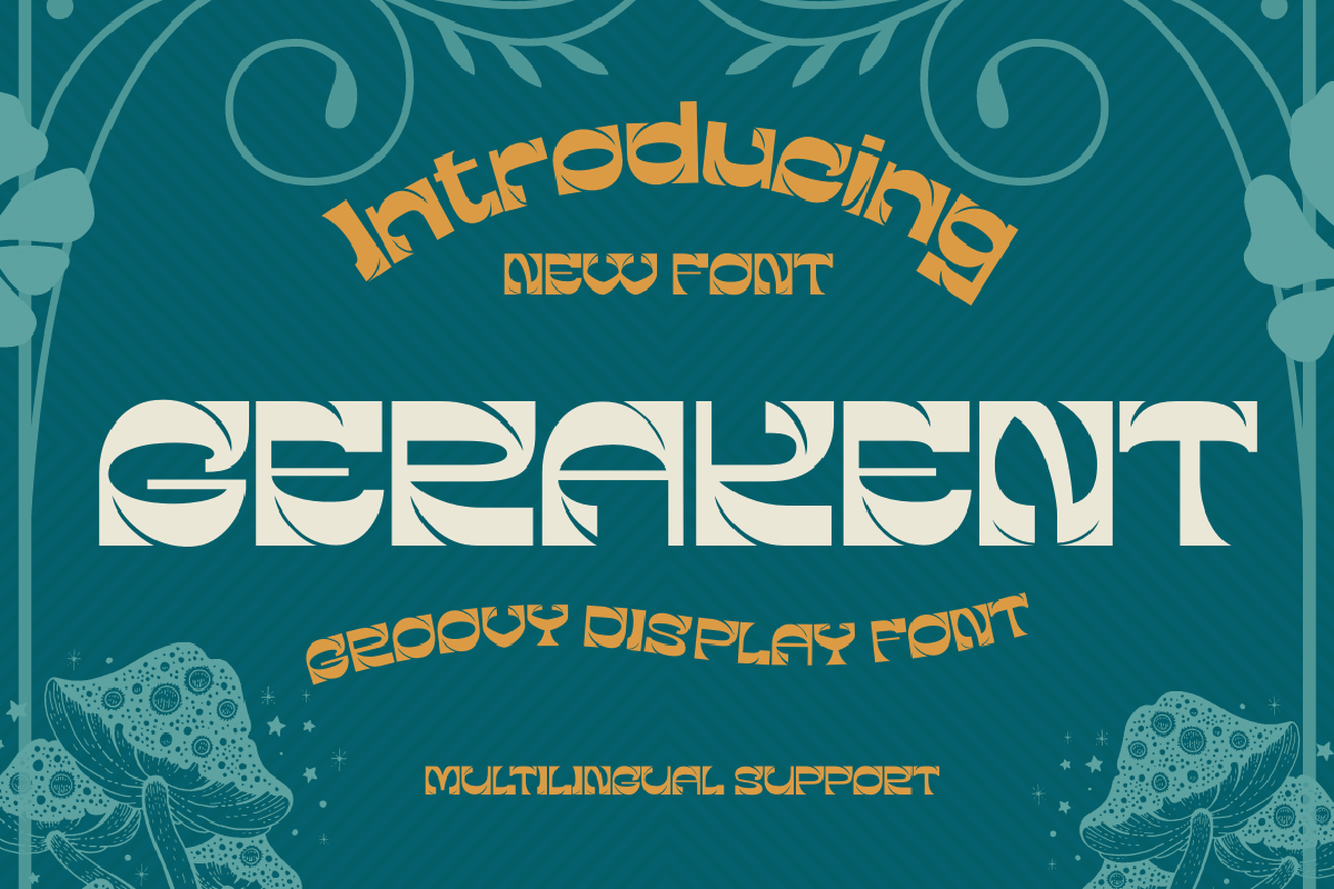 Gerakent Free Font