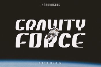 Gravity Force Free Font