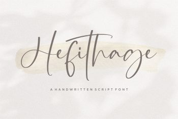 Hefithage Free Font