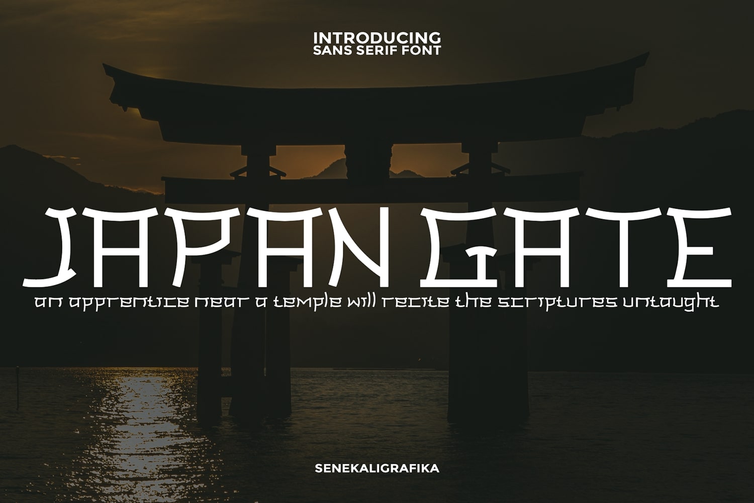 Japan Gate Free Font