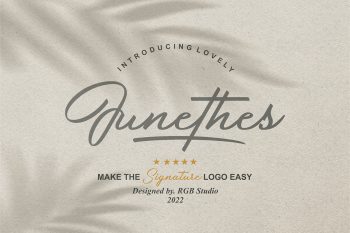 Junethes Free Font