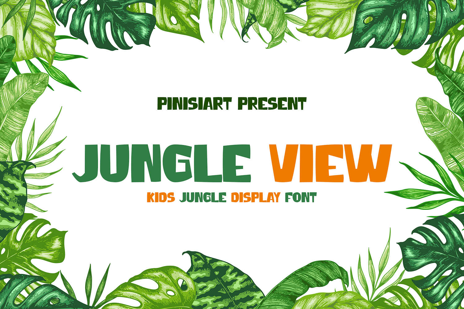 Jungle View Free Font