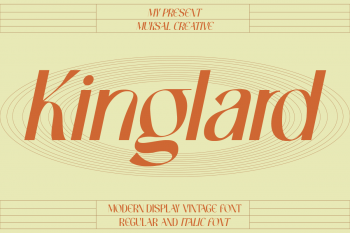 Kinglard Free Font