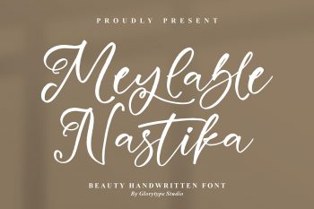 Meylable Nastika Free Font