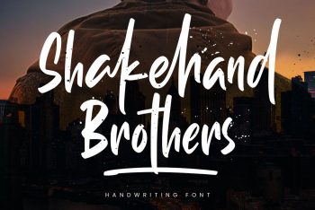 Shakehand Brothers Free Font