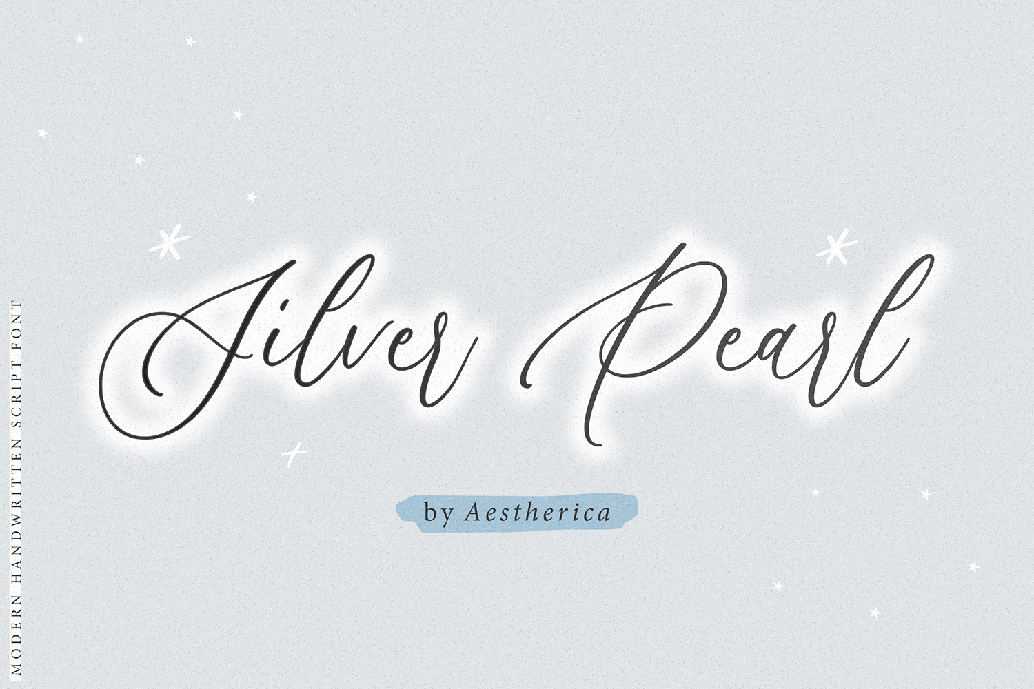 Silver Pearl Free Font