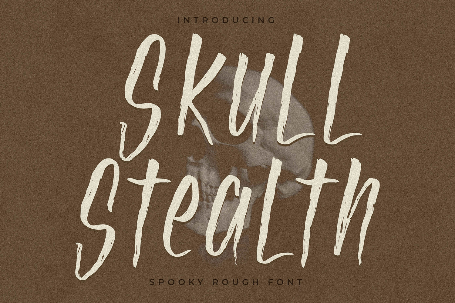 Skull Stealth Free Font
