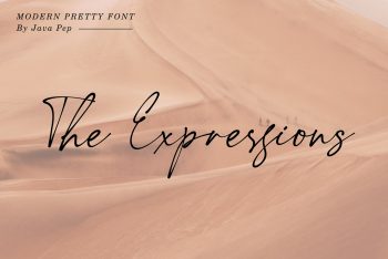 The Expressions Free Font