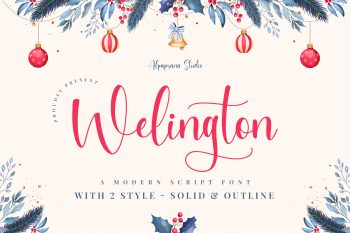 Welington Free Font