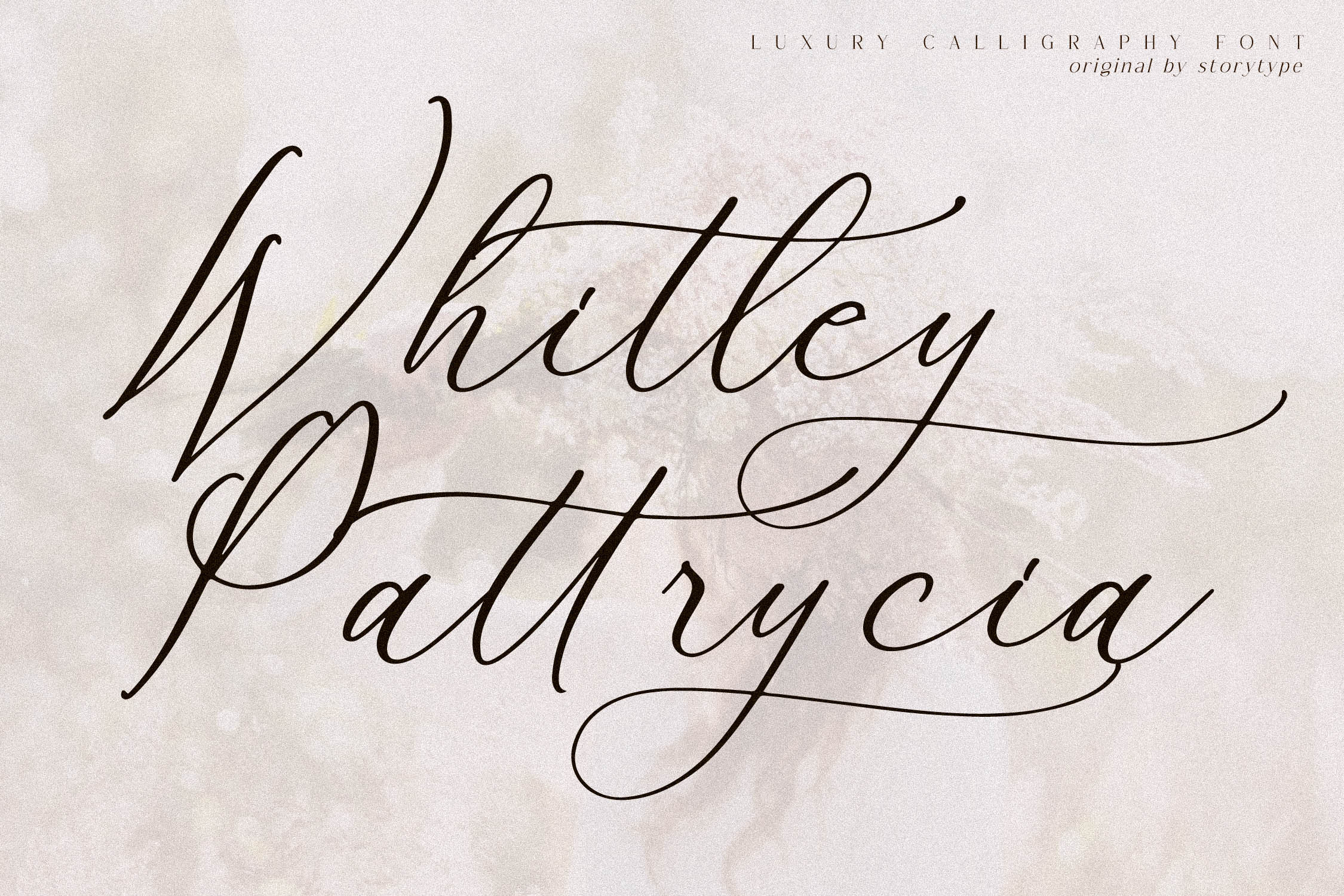Whitley Pattrycia Free Font