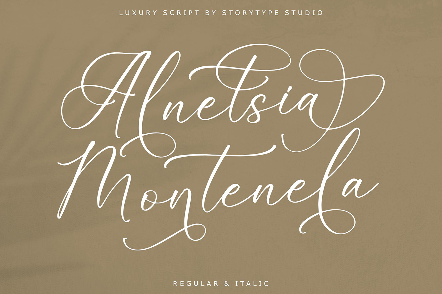 Alnetsia Montenela Free Font