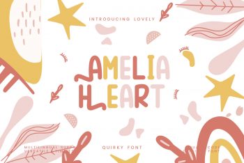 Amelia Heart Free Font