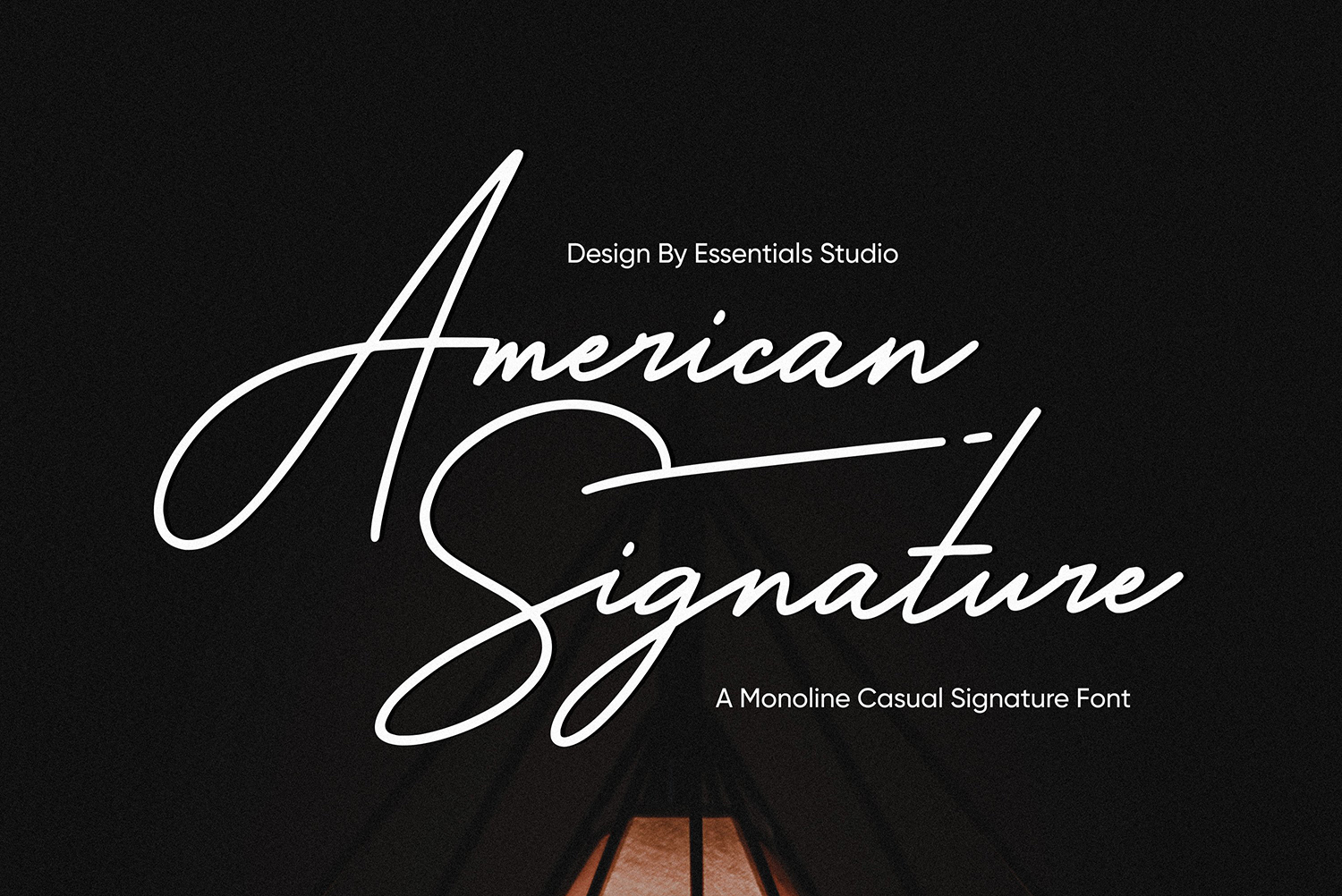 American Signature Free Font