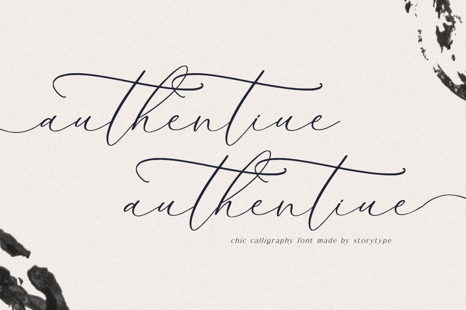 Authentiue Free Font