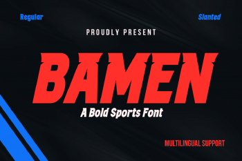 Bamen Free Font