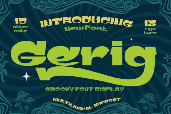 Gerig Free Font