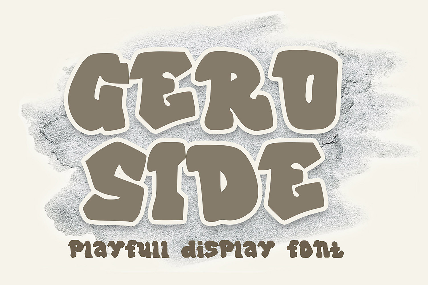 Geroside Free Font