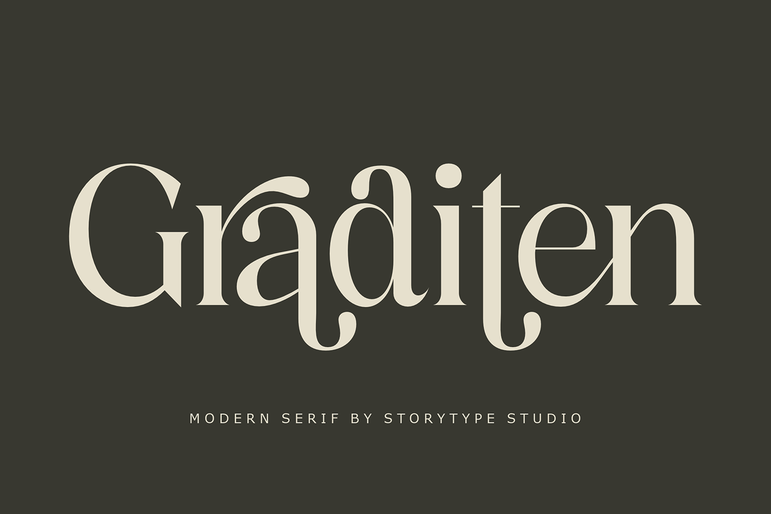 Graditen Free Font