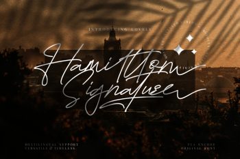 Hamiltton Signature Free Font