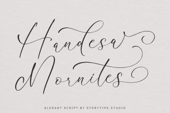 Handesa Mornites Free Font