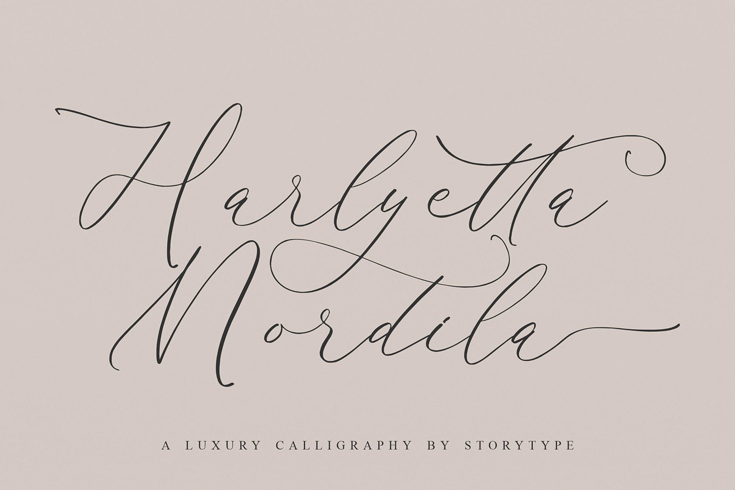 Harlyetta Mordila Free Font