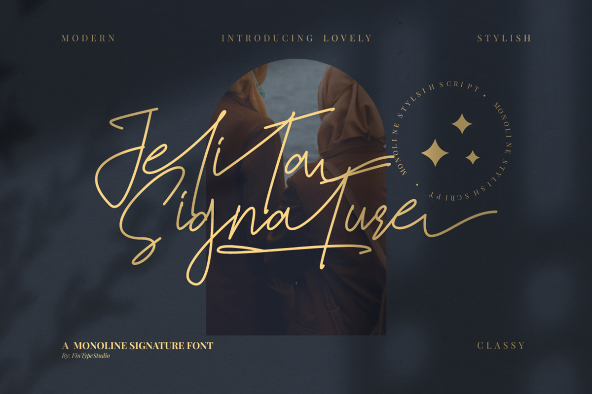 Jelitta Signature Free Font