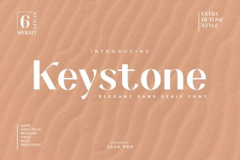 Keystone Free Font