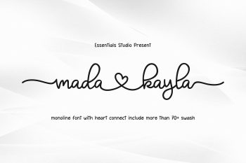 Mada Kayla Free Font