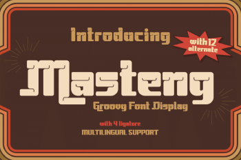 Masteng Free Font