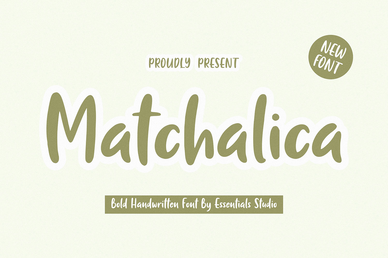 Matchalica Free Font