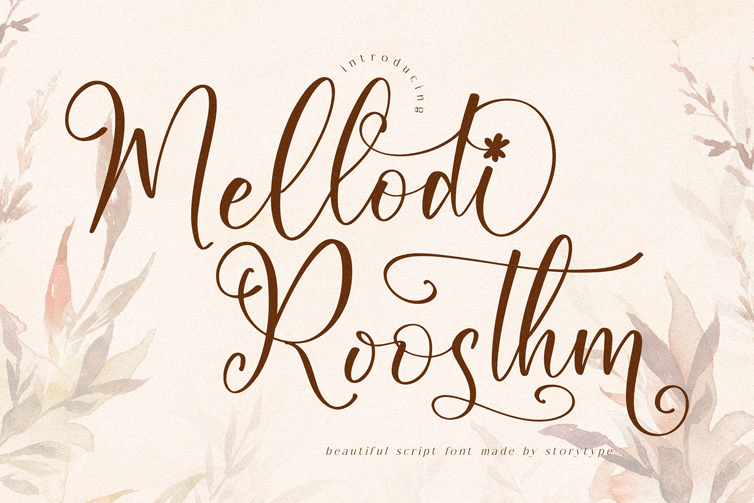 Mellodi Roosthm Free Font