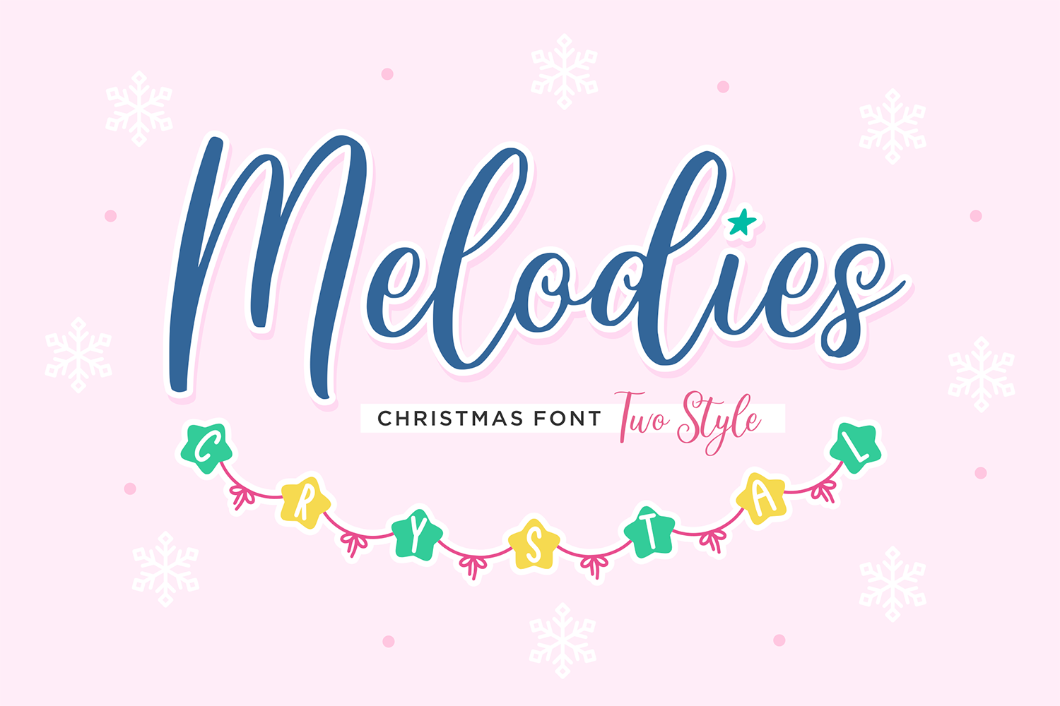 Melodies Crystal Free Font