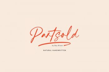 Partsold Free Font