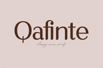 Qafinte Free Font