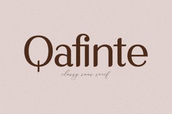 Qafinte Free Font