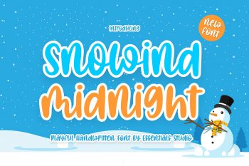 Snowind Midnight Free Font