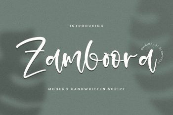 Zamboora Free Font