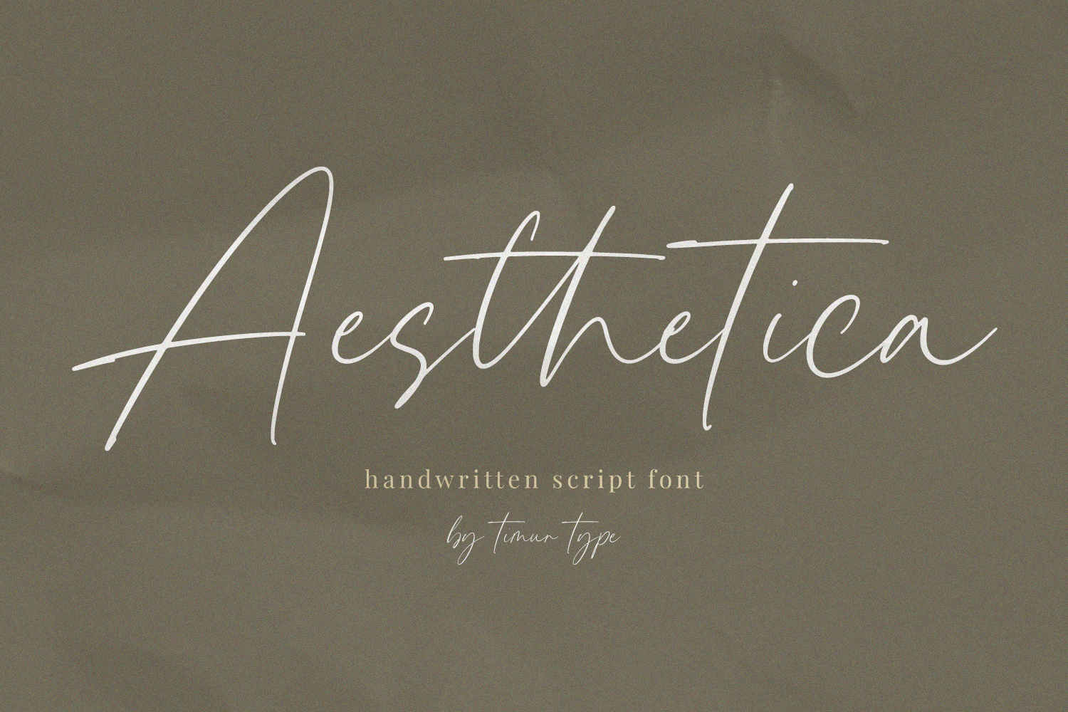 Aesthetica Free Font