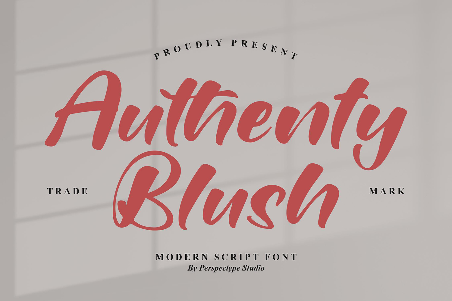 Authenty Blush Free Font
