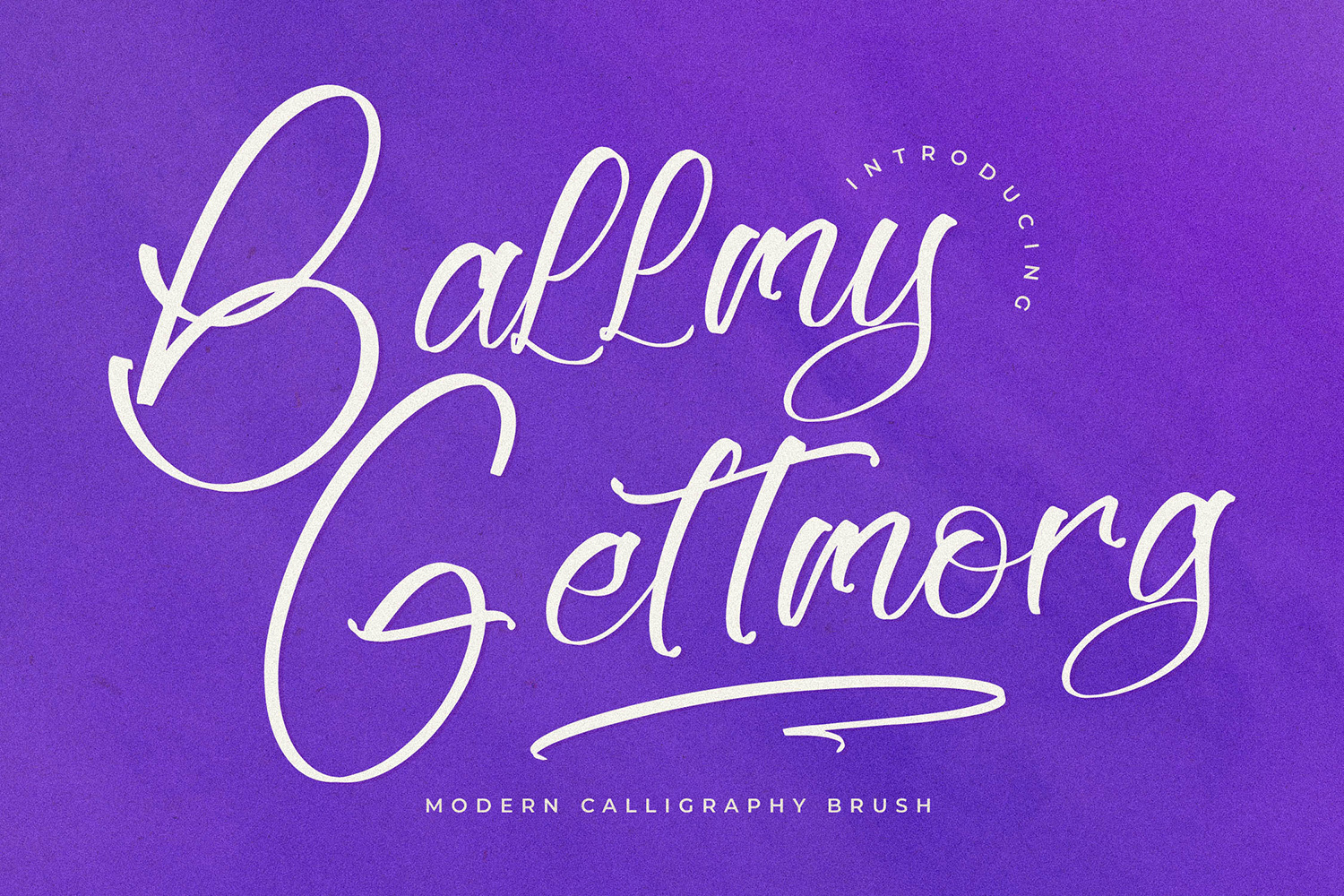 Ballmy Gettmorg Free Font